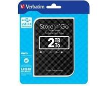 Obrázek k produktu: VERBATIM Store "n" Go Portable 2TB GENII, černý (black)