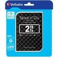 Přenosný pevný disk VERBATIM  Store "n" Go Portable 2TB GENII, černý (black)