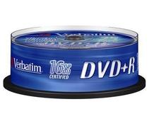 Obrázek k produktu: VERBATIM DVD+R 16x DataLifePlus, matt silver, 25ks cakebox