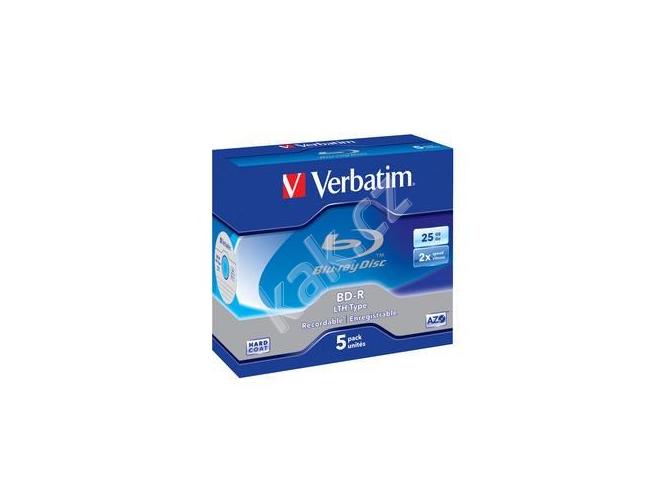 Blu-ray médium VERBATIM  BD-R SL 2x