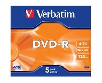 Obrázek k produktu: VERBATIM DVD-R 16x DatalifePlus, jewel krabička