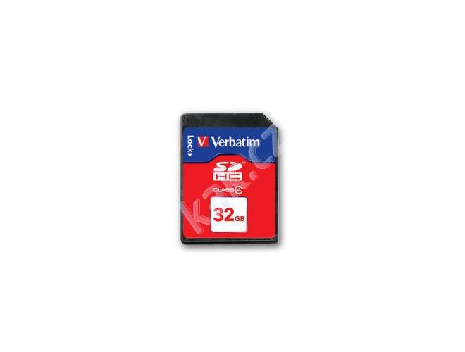 Paměťová karta VERBATIM  SDHC 32GB