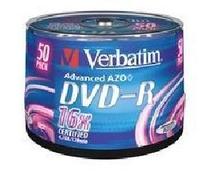 Obrázek k produktu: VERBATIM DVD-R 16x DatalifePlus, 50ks cakebox