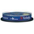 Obrázek k produktu: VERBATIM DVD+RW 4x DataLifePlus, 10ks cakebox