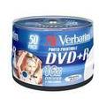 Obrázek k produktu: VERBATIM  DVD+R 16x DataLifePlus, Printable, 50ks cakebox