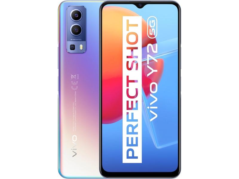 Mobilní telefon VIVO Y72 5G Dream Glow