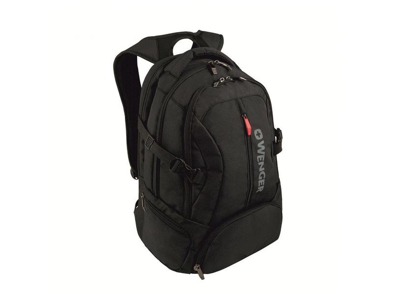 Batoh na notebook deluxe WENGER Transit 16'', černý (black)