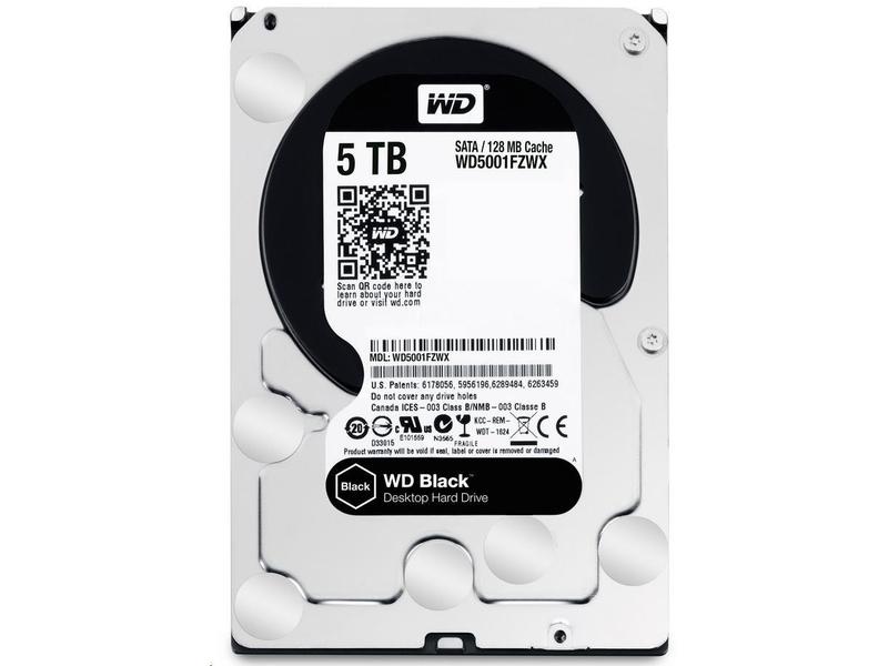 Pevný disk WESTERN DIGITAL  Black WD5001FZWX 5TB