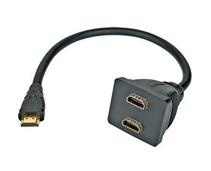 Obrázek k produktu: OEM HDMI M - 2x F konektory
