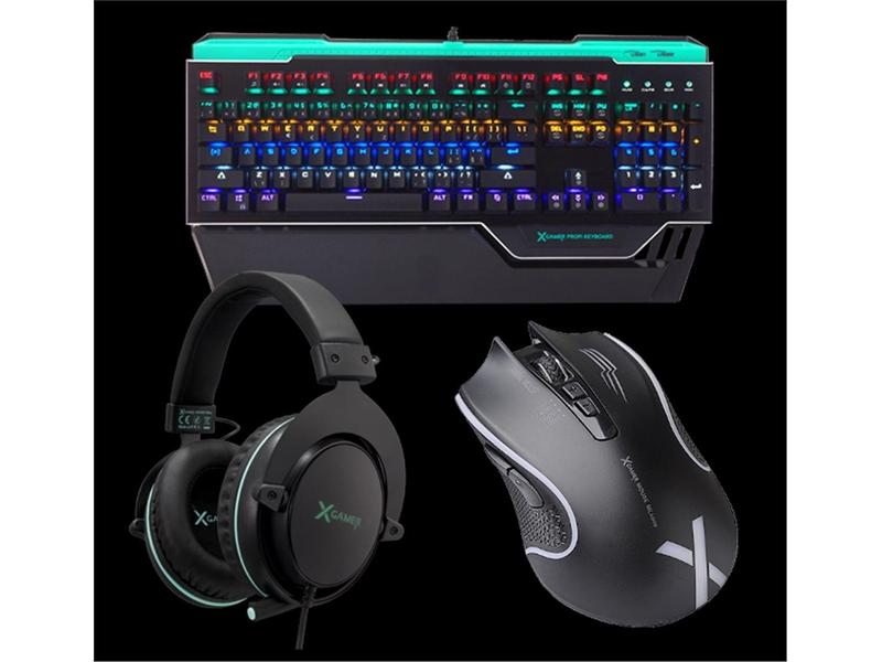 X-Gamer akční set klávesnice + sluch. + myš ML1000 zdarma