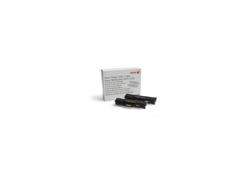 Toner XEROX  106R02782, černá (black), 2x 3.000 stran