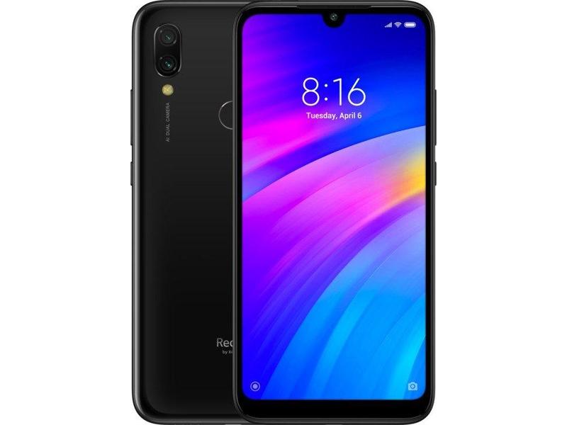 Mobilní telefon XIAOMI Redmi 7 (3/64GB), černý (black)