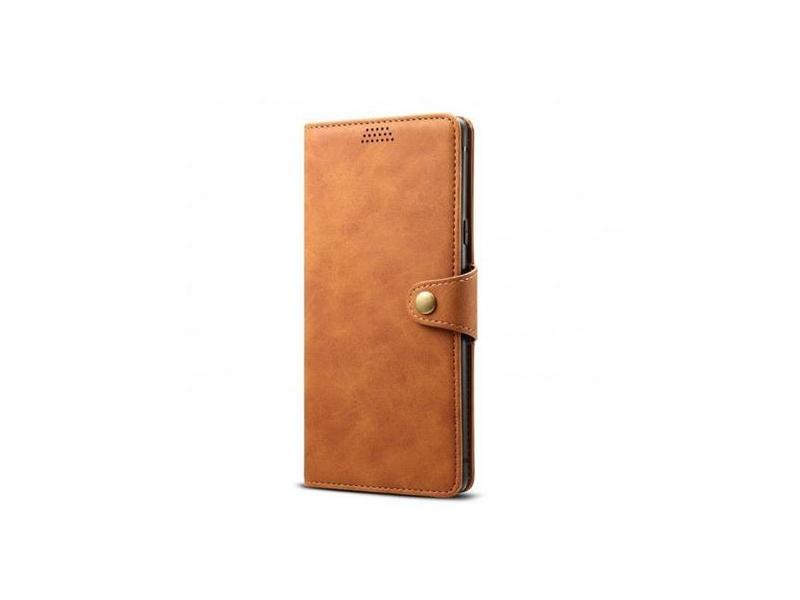 Pouzdro XIAOMI Lenuo Leather pro Xiaomi Redmi Note 8 Pro, hnědý (brown)