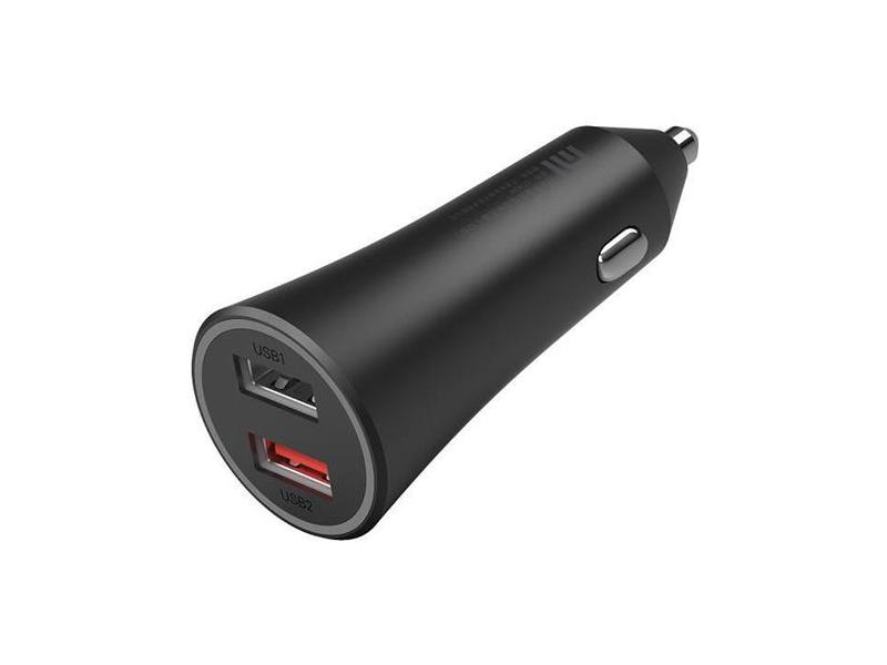 Napájecí adaptér XIAOMI Mi 37W Dual-Port Car Charger, černý (black)