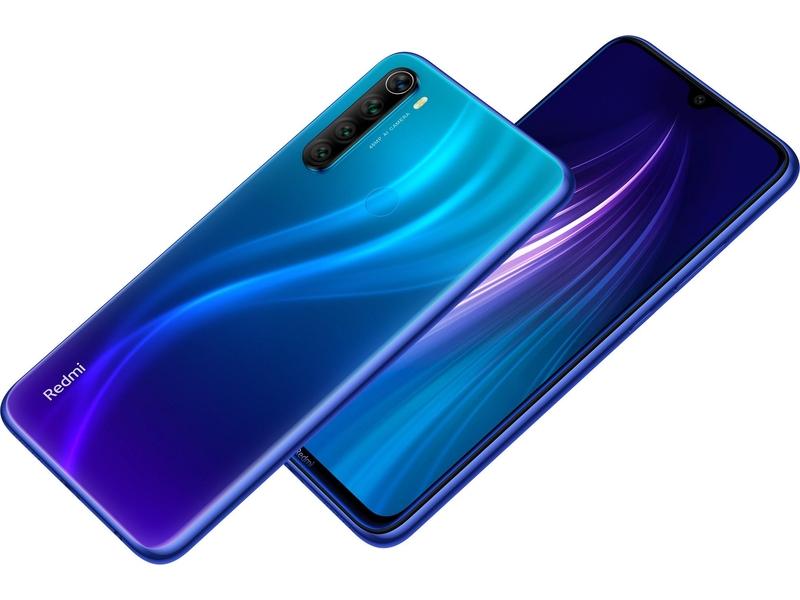 Mobilní telefon XIAOMI Redmi Note 8 (4/64GB), modrá (blue)