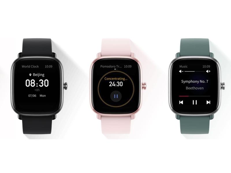 Chytré hodinky AMAZFIT GTS 2 mini Sage Green