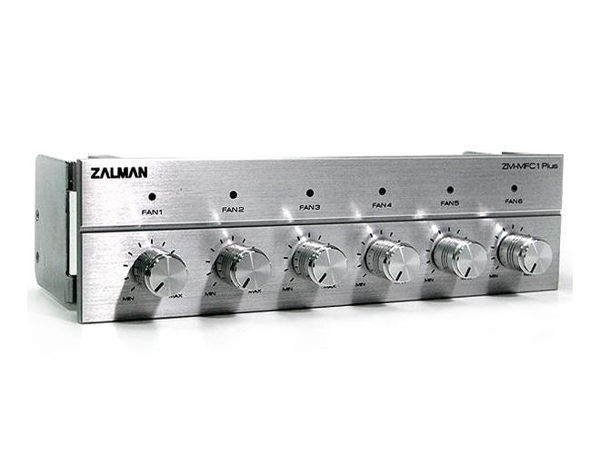 Panel do 5,25" pozice ZALMAN  ZM-MFC1 Plus, stříbrný (silver)