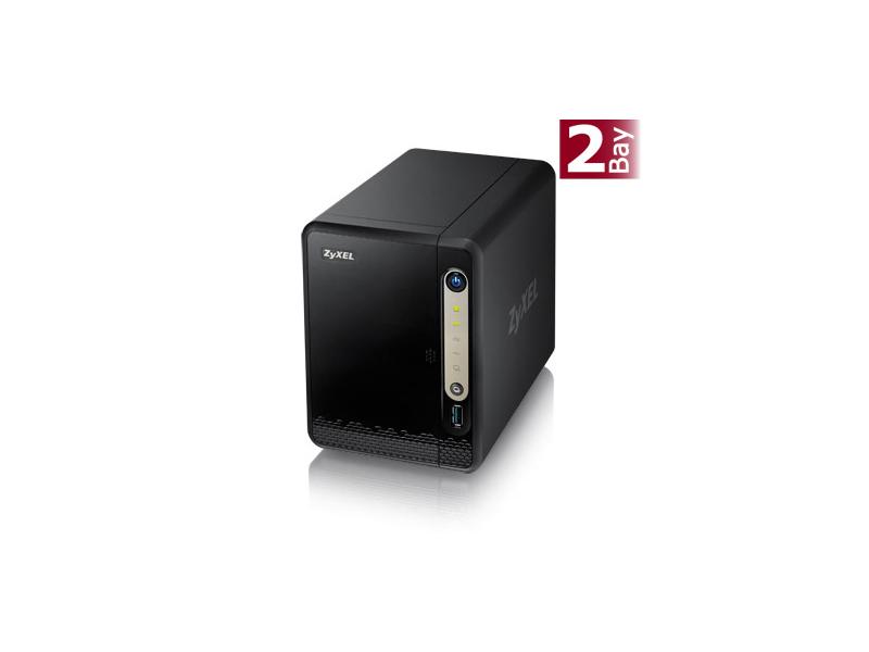 Disková stanice ZYXEL  NSA325 v2, černá (black)