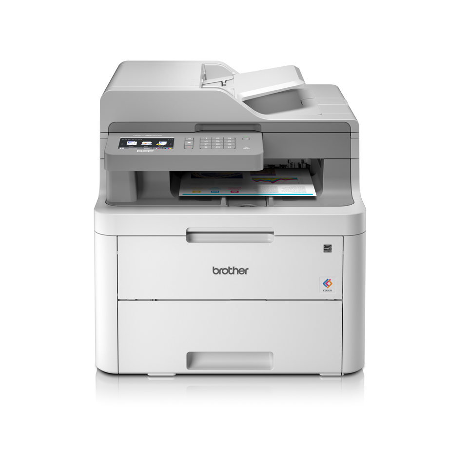 Tiskárna BROTHER DCPL3550CDW bílá white