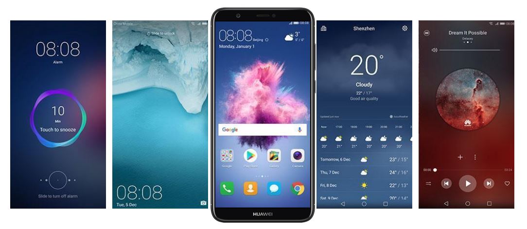 Mobilní telefon HUAWEI P Smart 2019 černý black