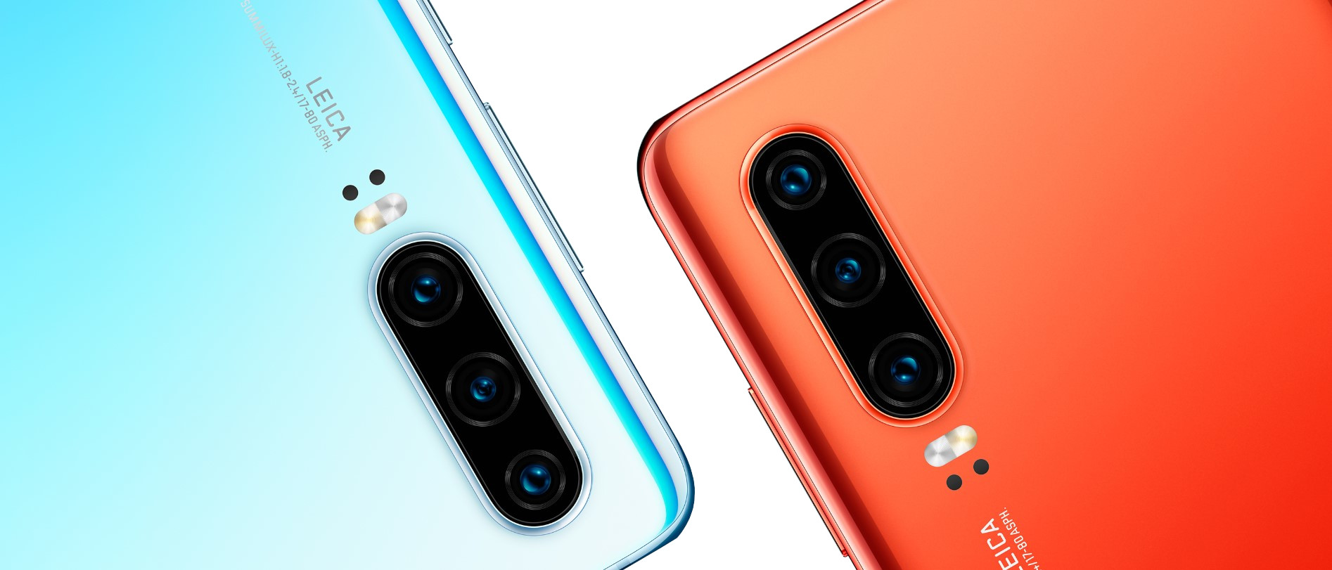 Mobilní telefon HUAWEI P30 Dual Sim Gradientní bílá bílý white