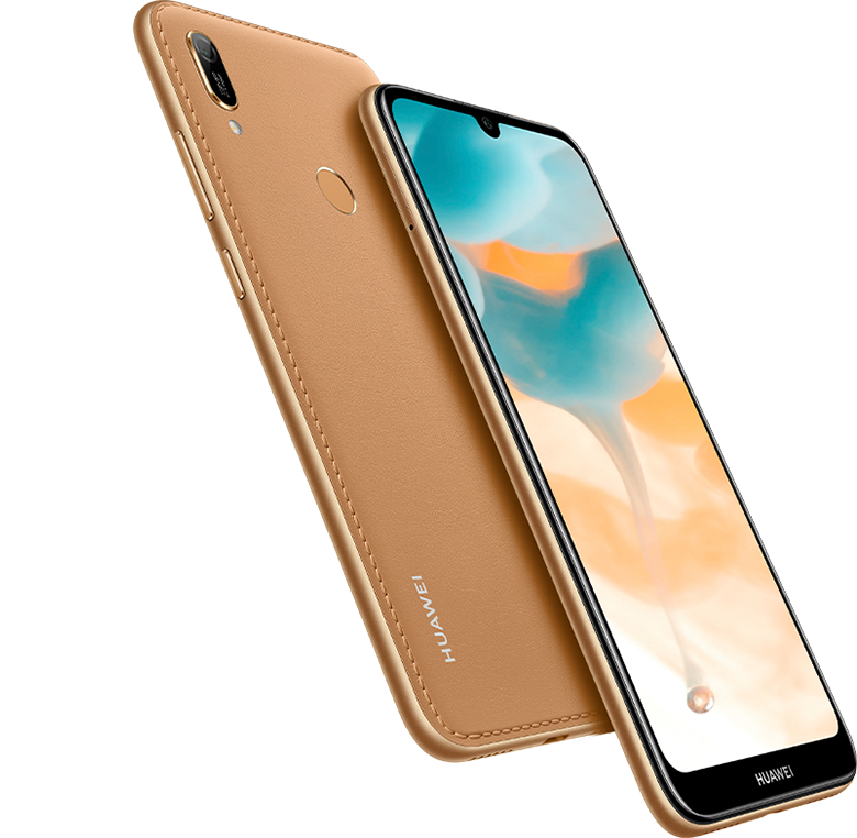 Mobilní telefon HUAWEI Y6 2019 DS Amber Brown hnědý brown