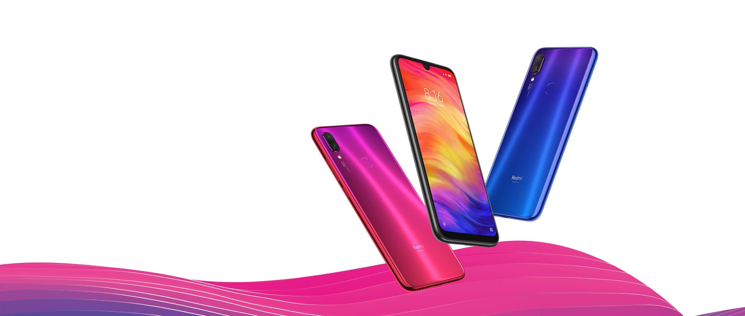 Mobilní telefon XIAOMI Redmi Note 7 464GB černý black