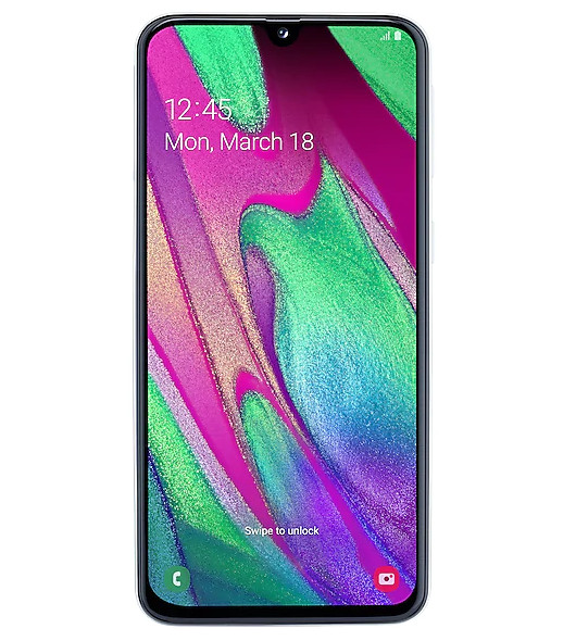 Mobilní telefon SAMSUNG Galaxy A40 SMA405 DualSIM bílá white