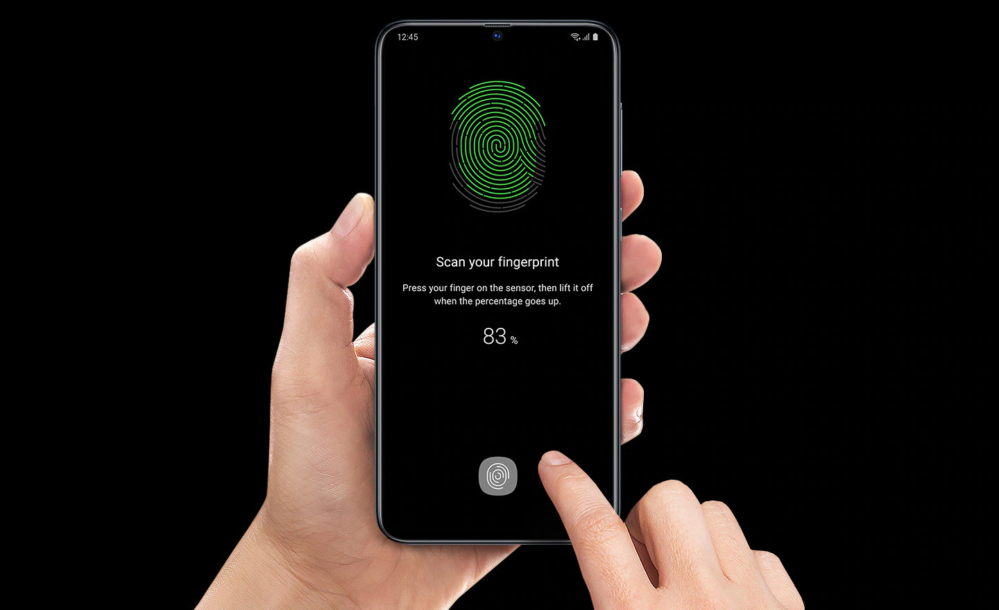 Mobilní telefon SAMSUNG Galaxy A70 Black černý black