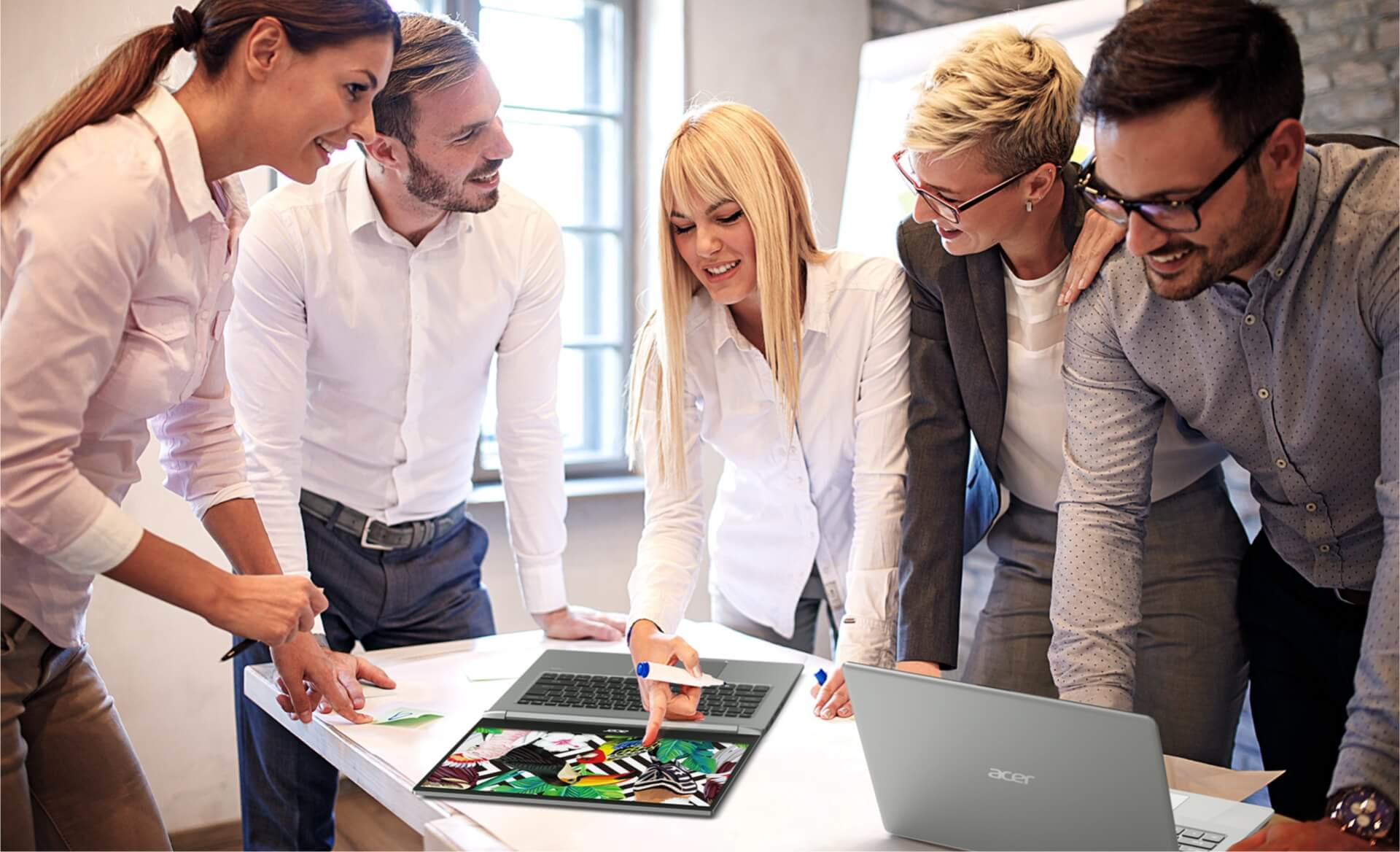 Notebook ACER Swift 3 SF31454P6HK stříbný silver