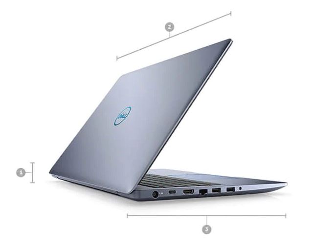 Notebook DELL Inspiron 15 G3 3579 bílý white