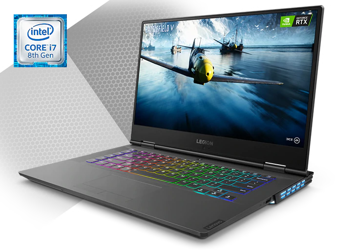 Herní notebook LENOVO Legion Y74017IRHg černý black