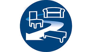 Bezdrátový tyčový vysavač pro mokré i suché čištění PHILIPS PowerPro Aqua 3w1