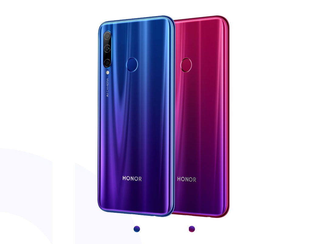 Mobilní telefon HONOR 20 lite 4GB128 GB Midnight Black černý black