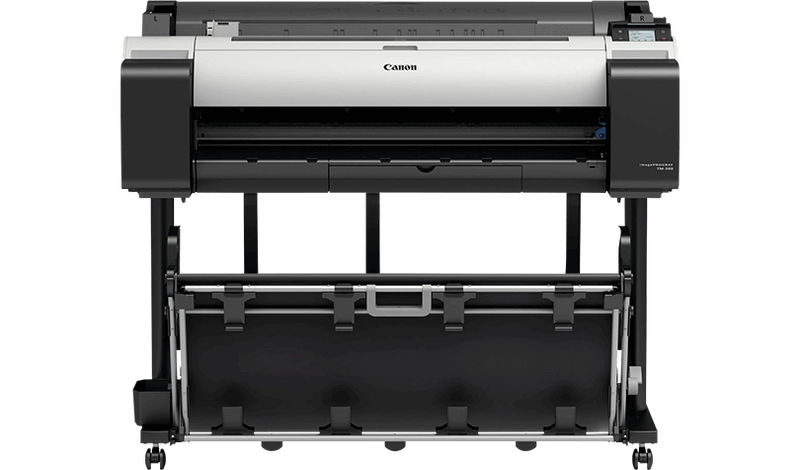 Tiskárna CANON iimagePROGRAF TM305 + podstavec v balení černábílá blackwhite