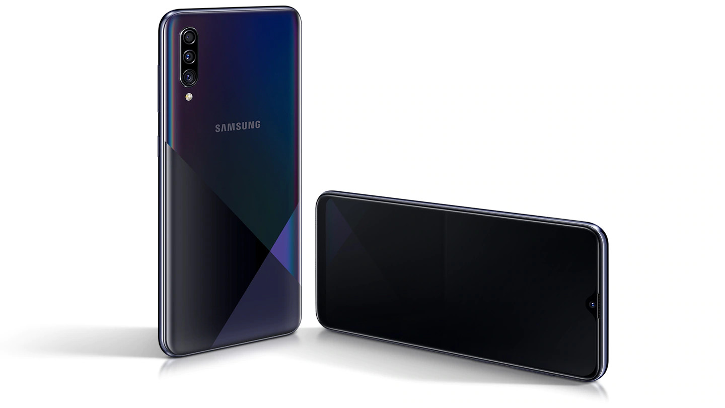 Mobilní telefon SAMSUNG Galaxy A30s SMA307 Black DualSIM černý black