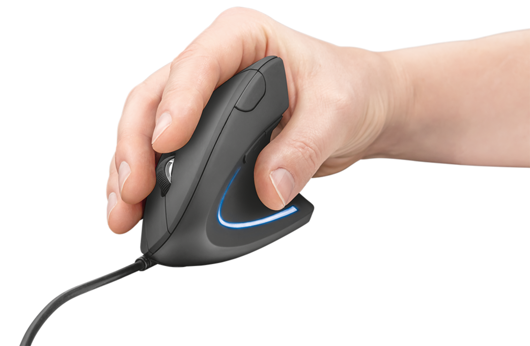 Myš TRUST Verto Ergonomic černá black
