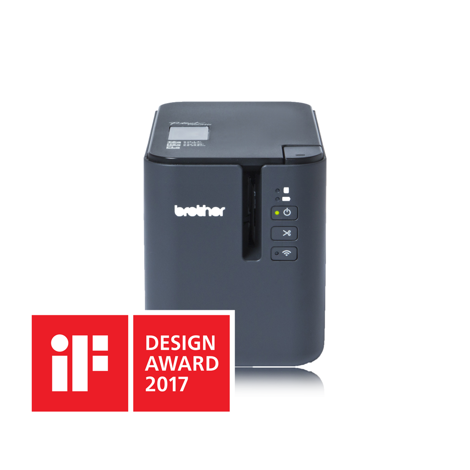 Tiskárna samolepících štítků BROTHER PTP950NW černá black