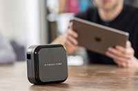 Tiskárna samolepících štítků BROTHER PTP710BT černá black