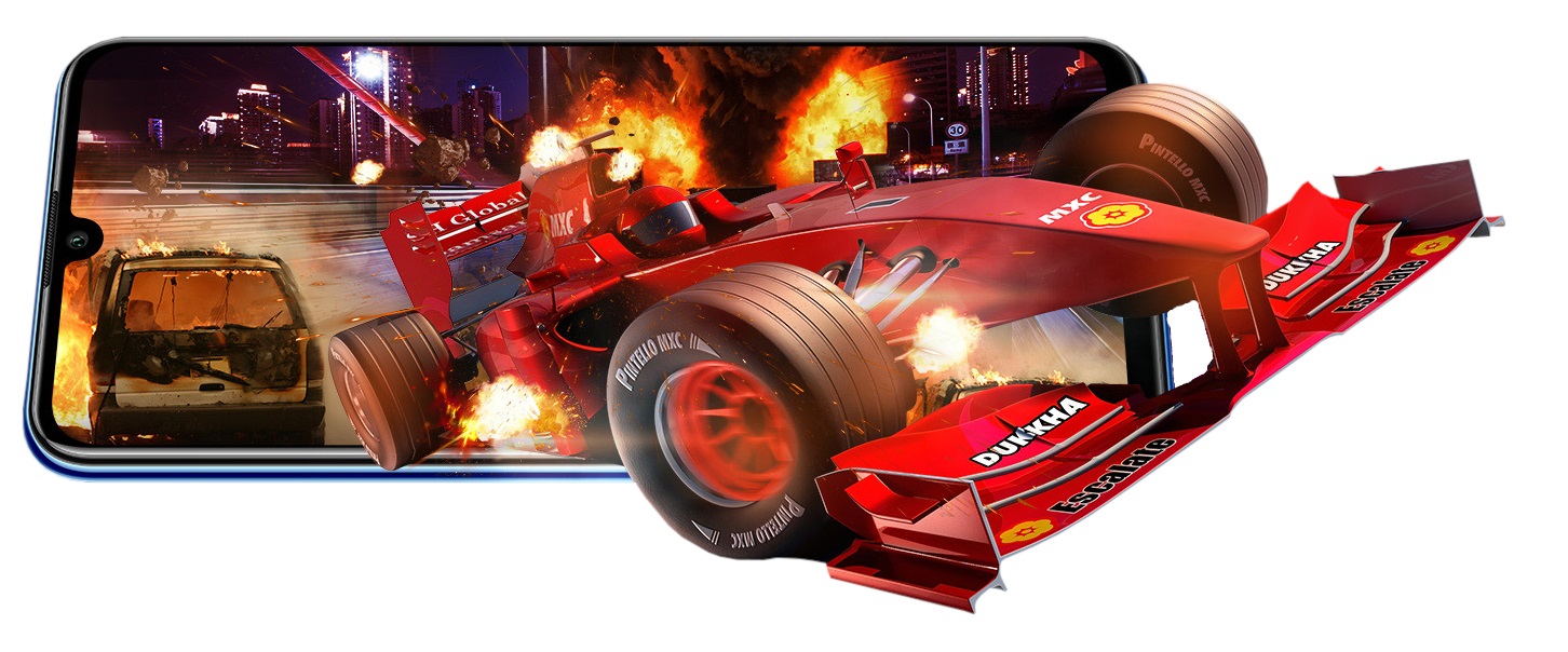 Mobilní telefon HONOR 20 Lite 4GB128 GB Phantom Red červený red
