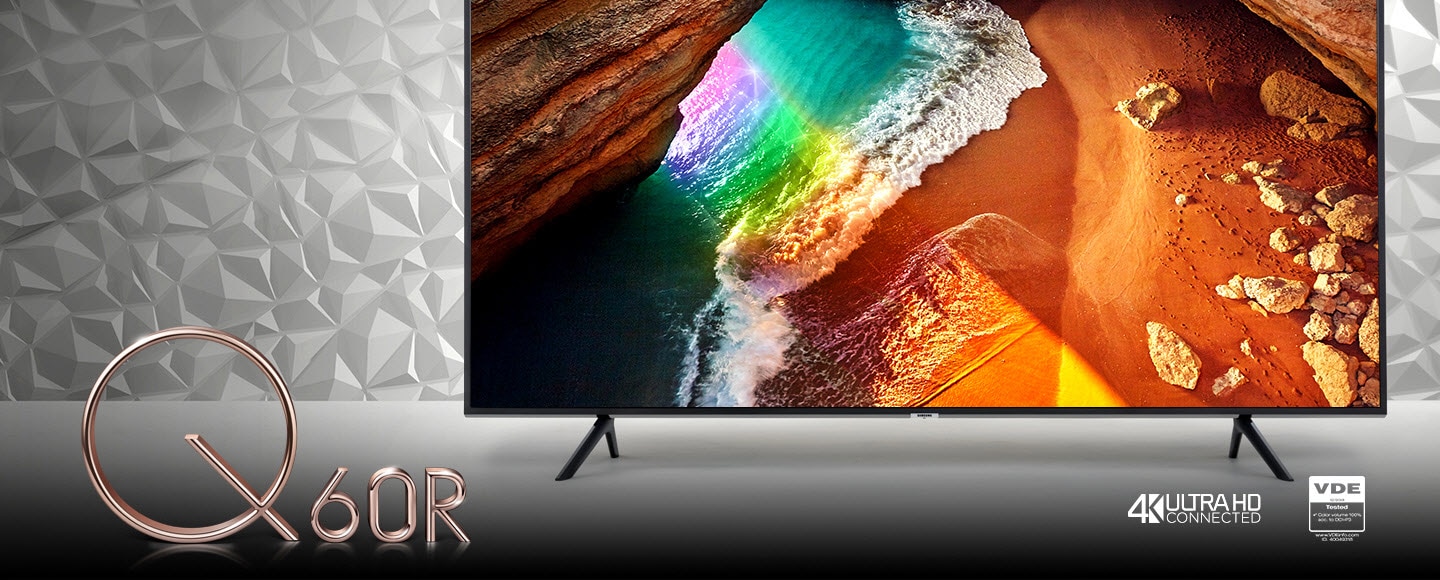 49 QLED 4K TV SAMSUNG QE49Q60R černá black