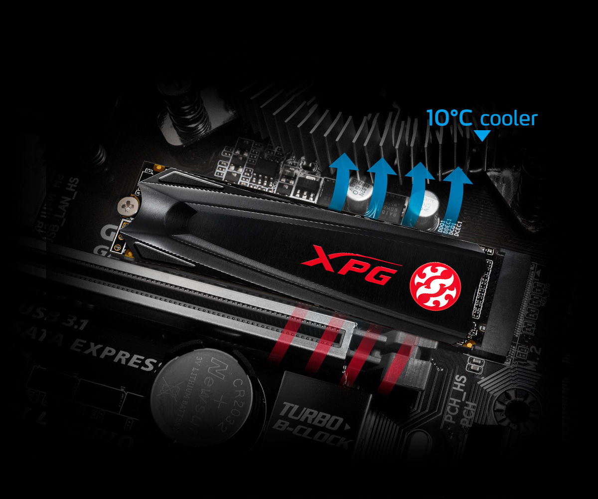 SSD disk ADATA SSD 256GB GAMMIX S5