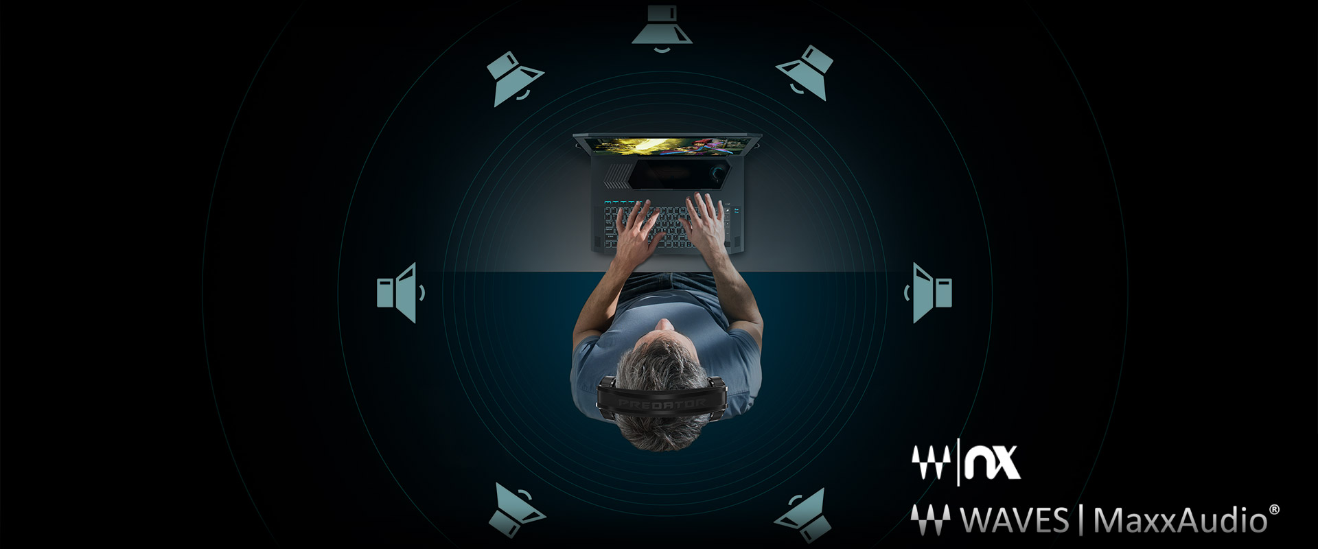 Herní notebook ACER Predator Triton 900 černý black