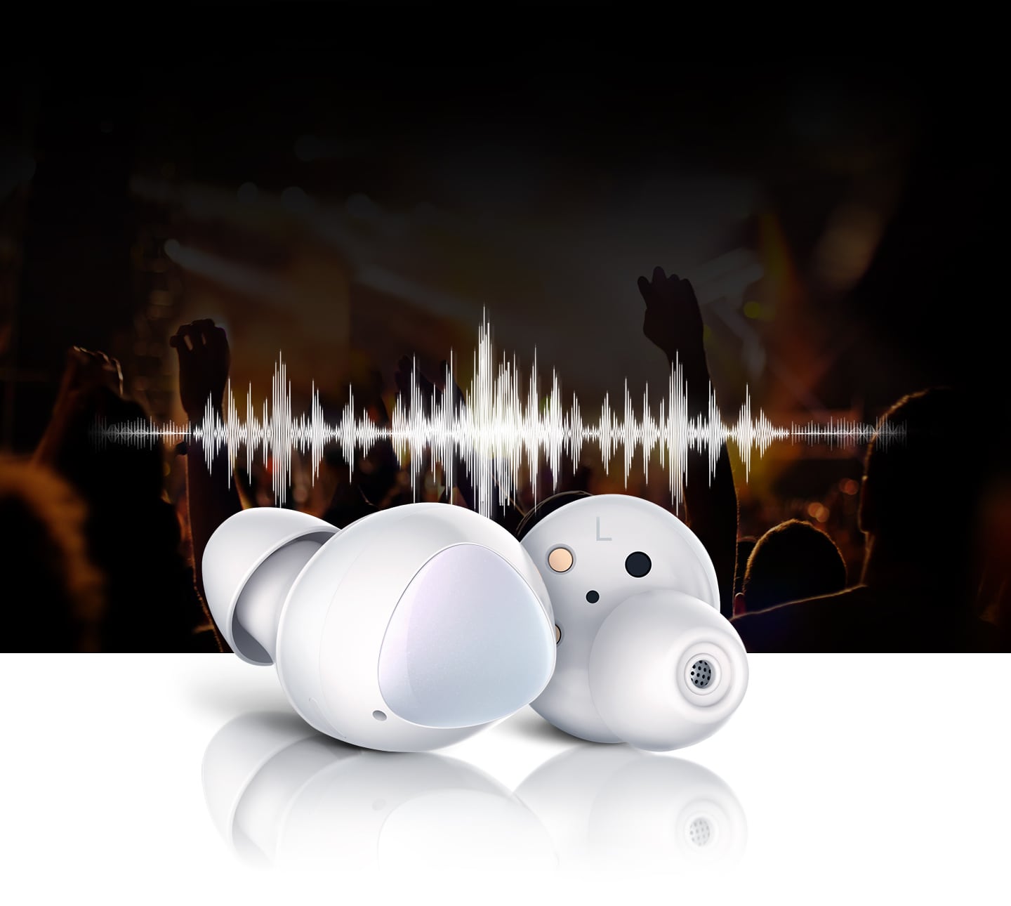 Bezdrátová sluchátka SAMSUNG SMR170 Galaxy Buds bílá white