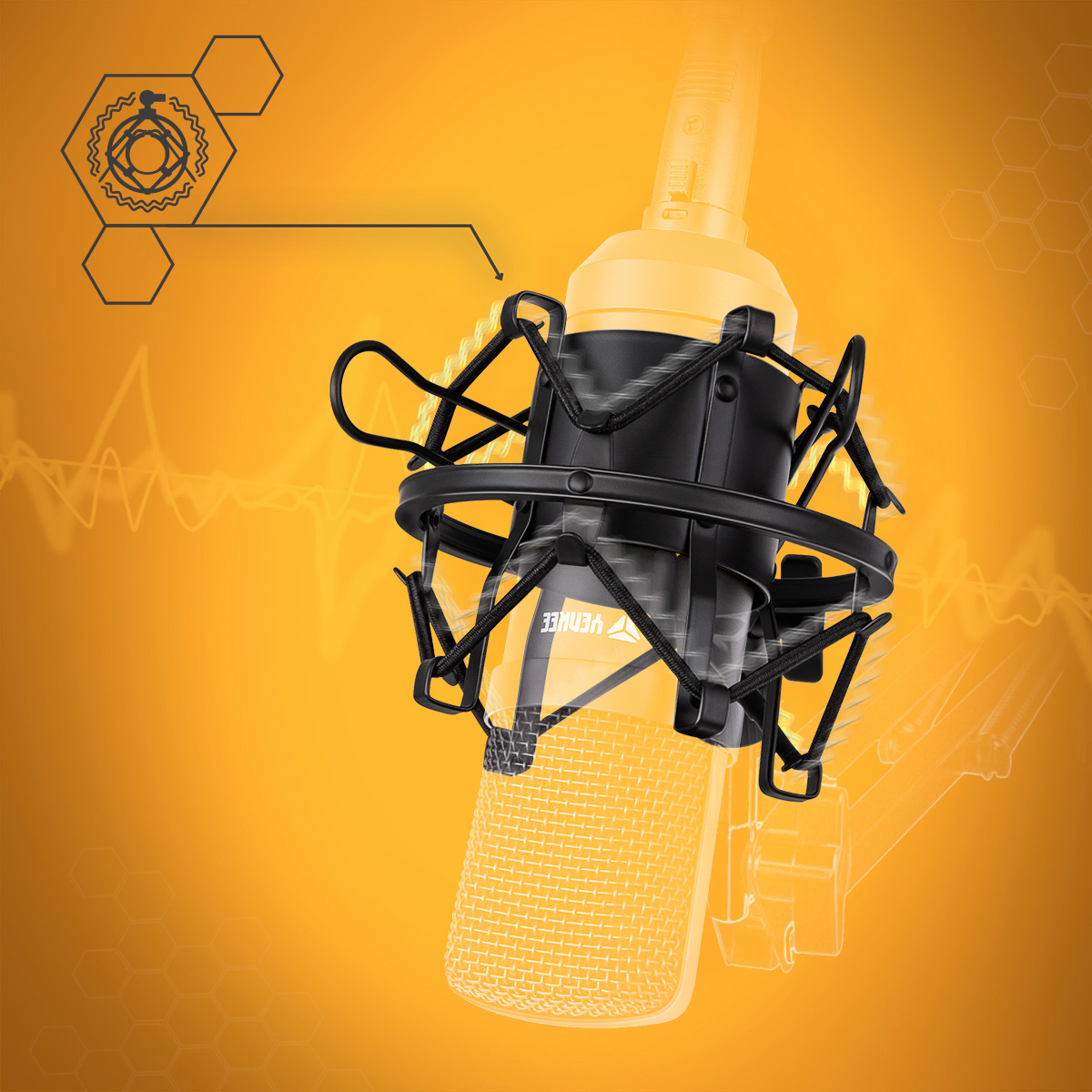 Mikrofon YENKEE YMC 1030 STREAMER