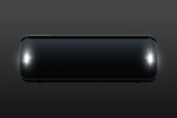 Přenosné reproduktory SONY SRSXB32B stříbný silver