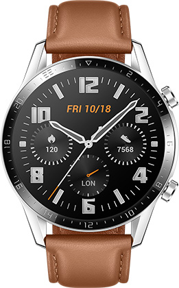  HUAWEI Watch GT 2 Black Fluoroelastomer Strap