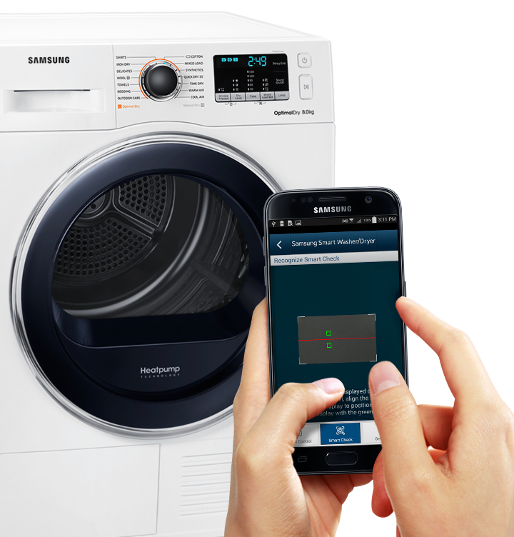 Sušička SAMSUNG DV80M50101W bílá white