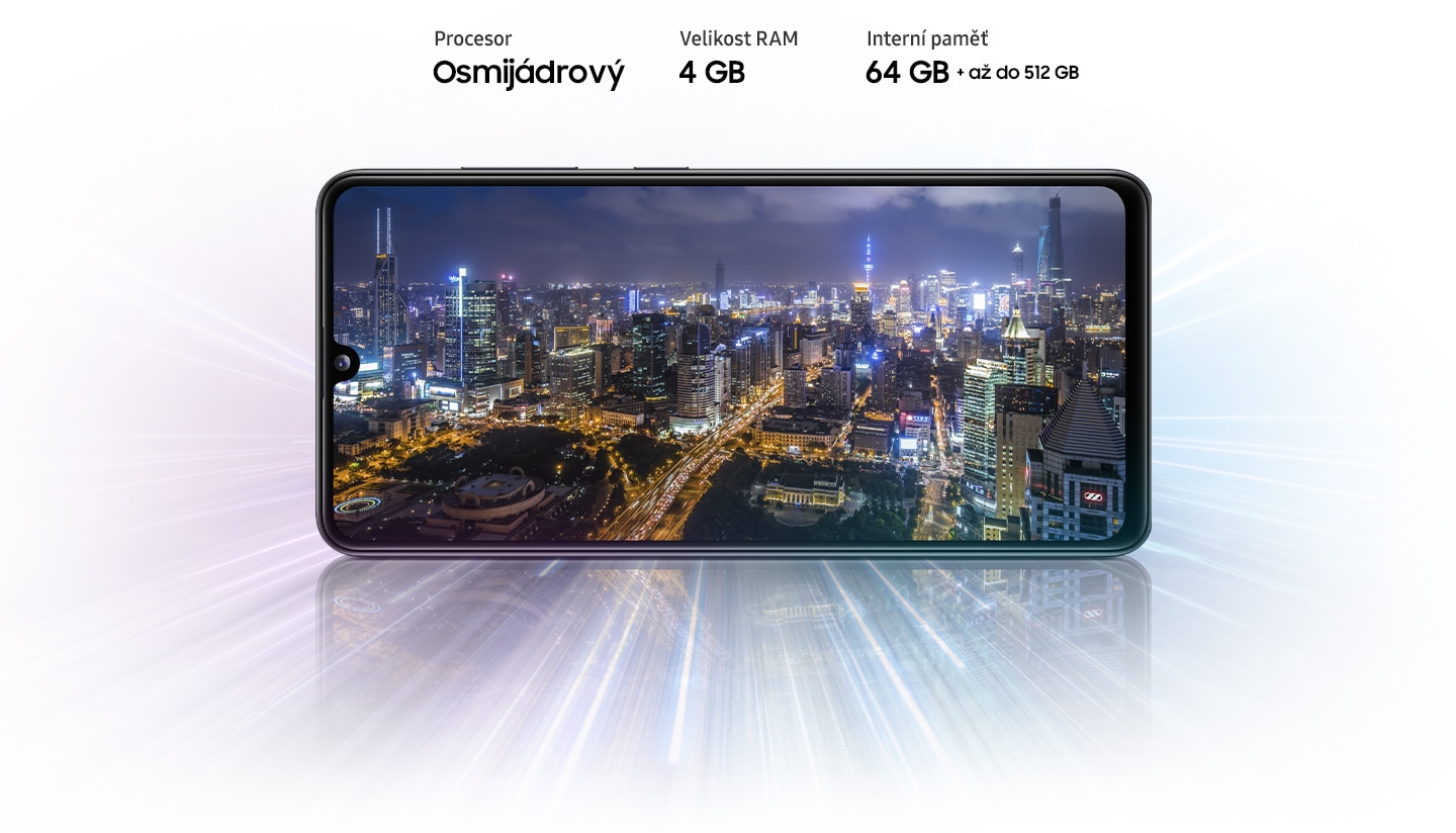 Mobilní telefon SAMSUNG Galaxy A41 černý black