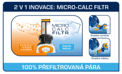 Žehlička napařovací TEFAL FV9844E0 Ultimate Pure černámodrá blackblue